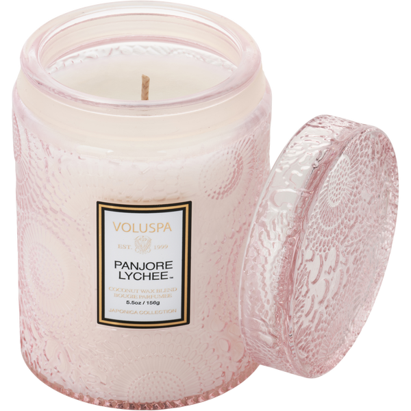 Voluspa Japonica Panjore Lychee by Voluspa, Small Jar Candle 5.5 oz