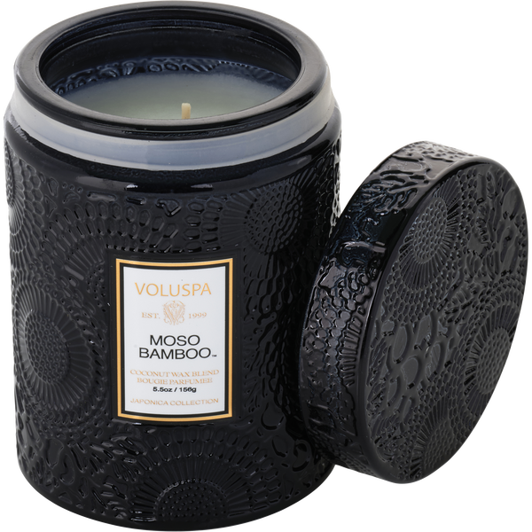 Voluspa Japonica Moso Bamboo by Voluspa, Small Jar Candle 5.5 oz