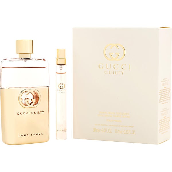 Gucci Guilty Pour Femme - Bergamot + Rose Ember Travel Duo