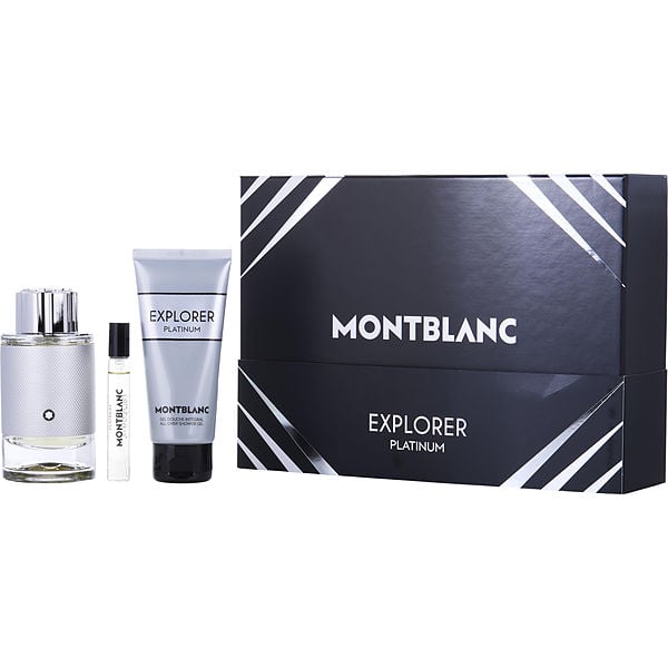 Mont Blanc Explorer Platinum Cologne Trio - Herbal Air + Grounded