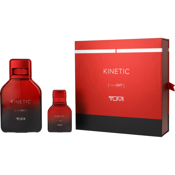 Tumi Kinetic by Tumi, Eau De Parfum Spray 6.8 oz & Eau De Parfum Spray 1 oz