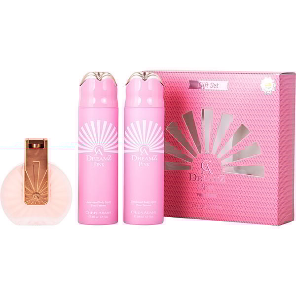 Chris Adams Ca Dreamz Pink Perfume Gift Set - 3pc | FragranceNet.com®