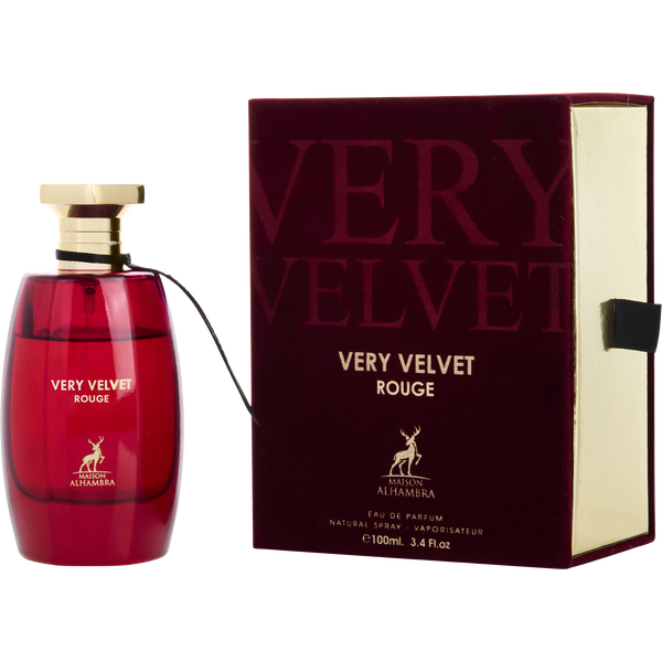 Maison Alhambra Very Velvet Rouge by Maison Alhambra, Eau De Parfum Spray 3.4 oz, image 1 of 2