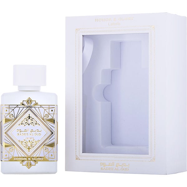 Lattafa HONOR & GLORY 100ml 香水 Amazon.com : Lattafa Bade'e Al Oud Honor & Glory - Fruity
