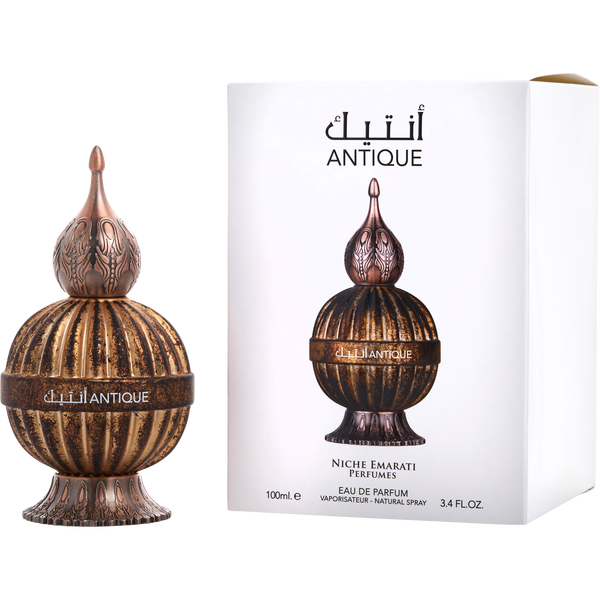 Niche Emarati Antique by Lattafa, Eau De Parfum Spray 3.4 oz, image 1 of 2