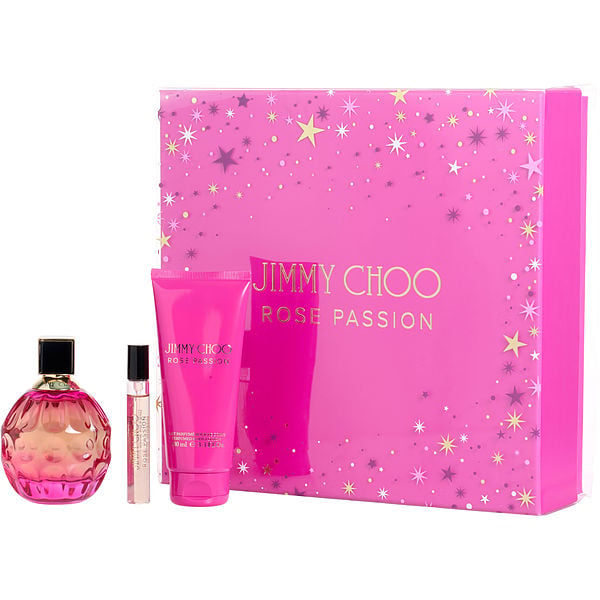 Jimmy Choo Rose Passion Perfume Gift Set - 3pc | FragranceNet.com®