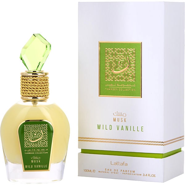 【正規品】新品 lattafa ドバイ 香水 ワイルド バニラ ムスク Lattafa Musk Wild Vanille Eau De Parfum for Unisex by Lattafa