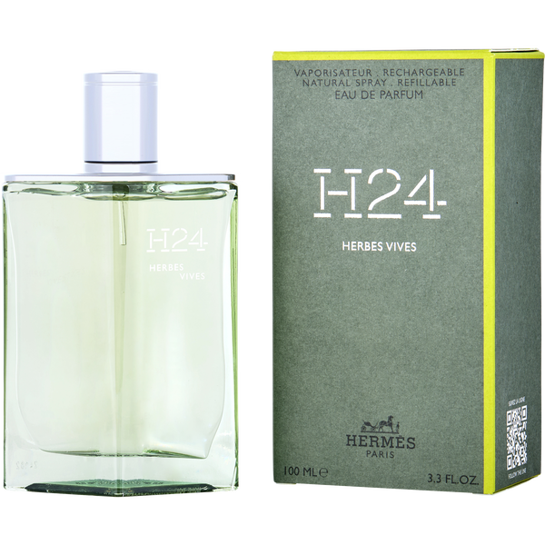 Hermes H24 Herbes Vives by Hermes, Eau De Parfum Spray Refillable 3.3 oz, image 1 of 2
