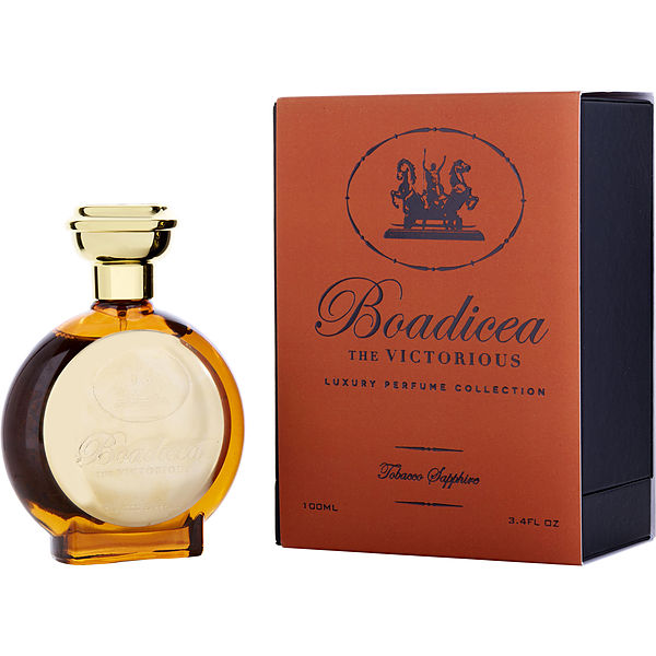 tobacco sapphire cologne Boadicea The Victorious Eau De Parfum Spray 3.4 oz leaving a trail of intimacy Indulge in Luxury with Boadicea