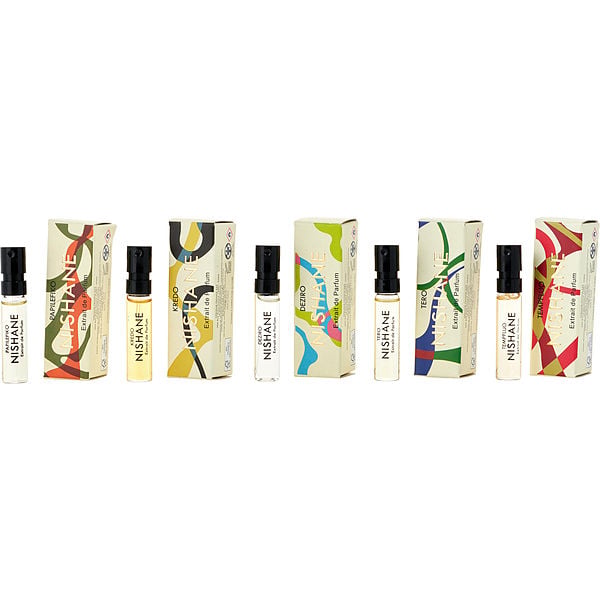 Nishane Variety by Nishane, 4 Piece Variety Discovery Set With Kredo & Papilefiko & Tempfluo & Tero And All Are Extrait De Parfum Spray Vials