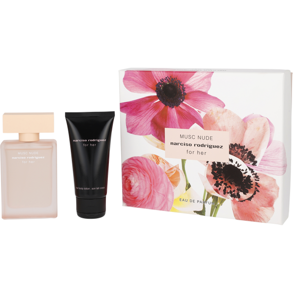 Narciso Rodriguez Musc Nude by Narciso Rodriguez, Eau De Parfum Spray 1.6 oz & Body Lotion 1.7 oz