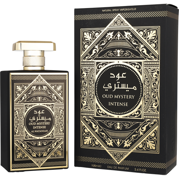 Al Wataniah Oud Mystery Intense by Al Wataniah, Eau De Parfum Spray 3.4 oz, image 1 of 2