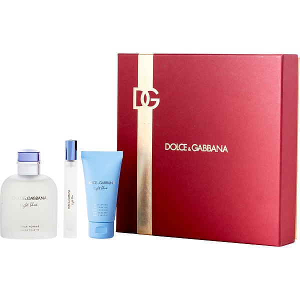 Dolce and Gabbana Light Blue Cologne - Grapefruit Steel & Oakmoss Trio