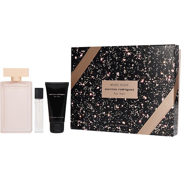 Narciso Rodriguez MUSC NUDE セット 50ml Narciso Rodriguez Musc Nude Parfum Gift Set - 3pc | FragranceNet.com®