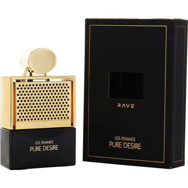 Rave Pure Desire Gold by Rave, Eau De Parfum Spray 3.4 oz, image 1 of 2