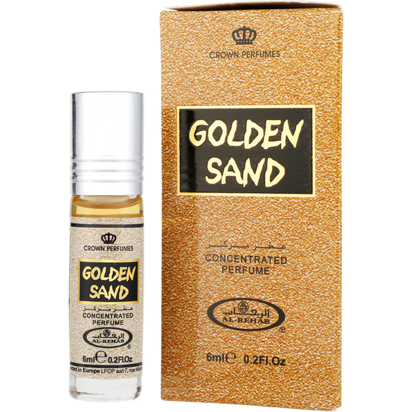 Al Rehab Golden Sand by Al Rehab, Concentrated Perfume Roll On Oil 0.2 oz, image 1 of 2