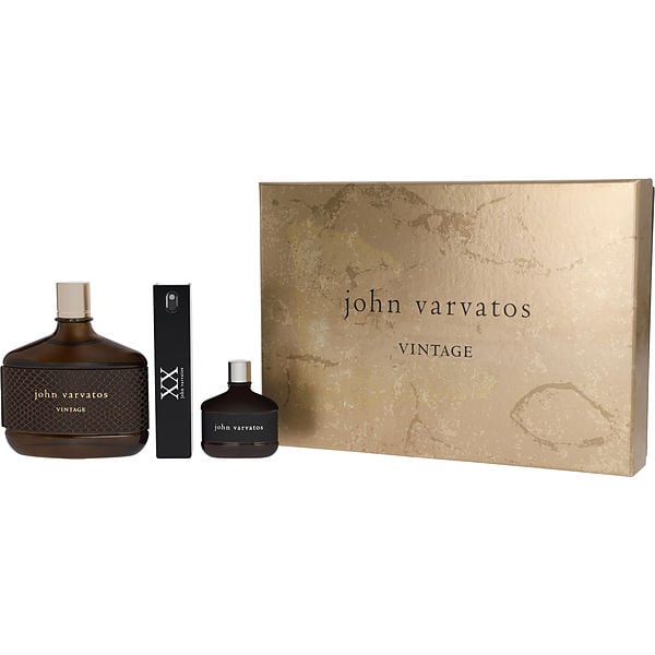 john varvatos VINTAGE ダークラベル　2本セット　メンズ香水 John Varvatos Vintage Cologne Set - 3pc | FragranceNet.com®