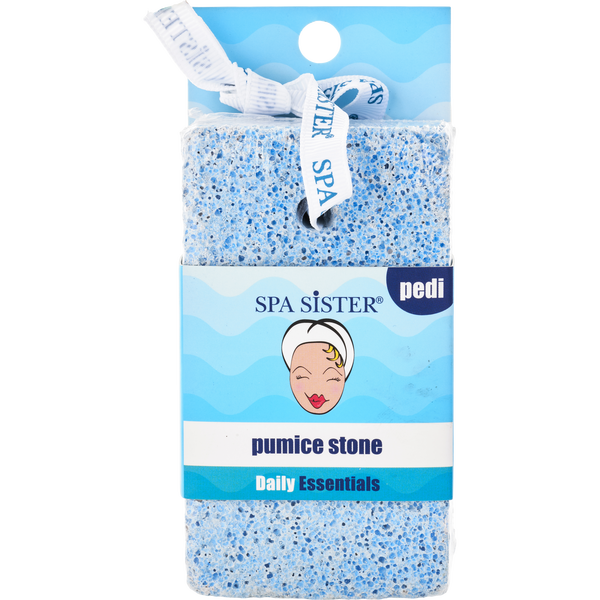 Spa Accessories by Spa Accessories, Xl Pumice Stone On A Rope - Blue