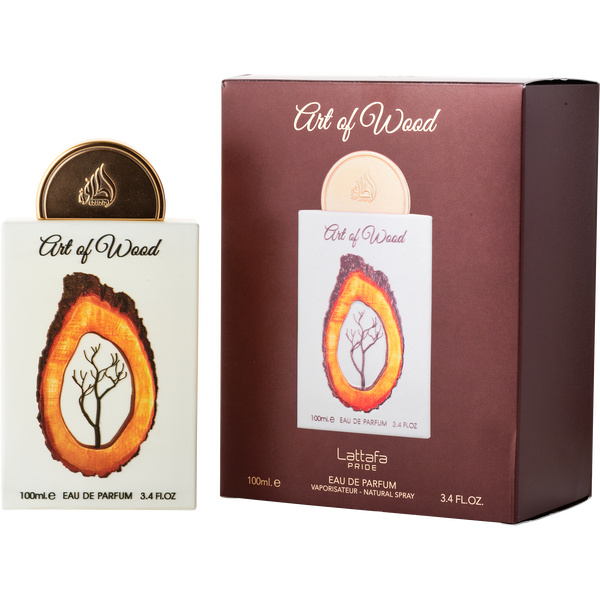 Lattafa Pride Art Of Wood by Lattafa, Eau De Parfum Spray 3.4 oz, image 1 of 2