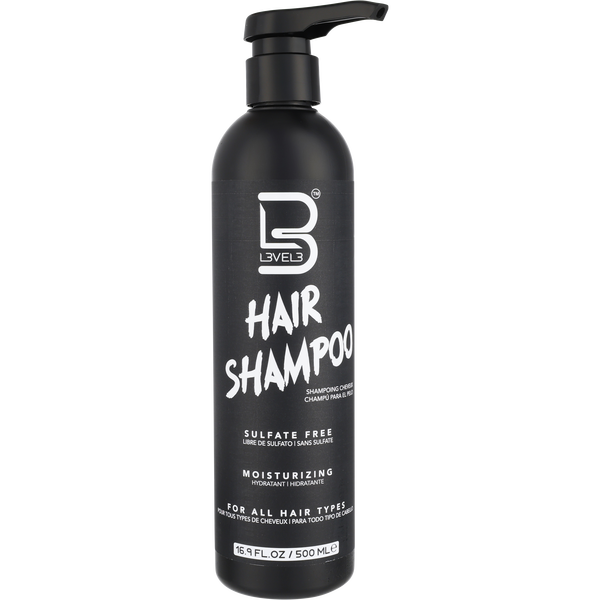 L3vel3 by L3vel3, Hair Shampoo Sulfate Free 16.9 oz