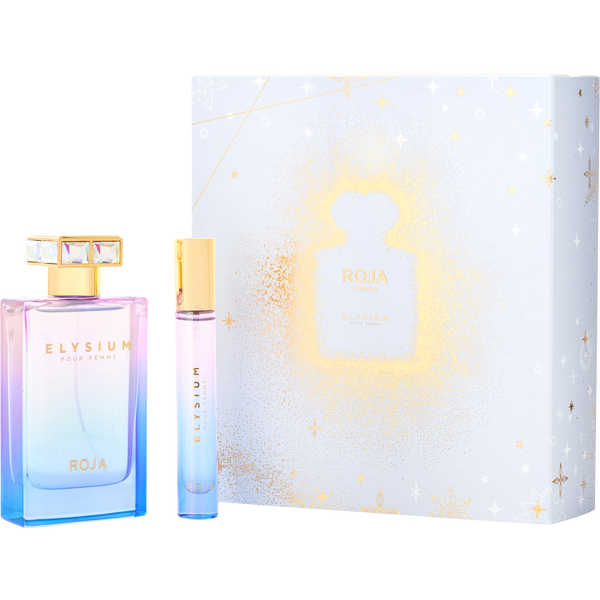Roja Elysium Pour Femme by Roja Dove, Eau De Parfum Spray 2.5 oz & Eau De Parfum Spray 0.33 oz Mini, image 1 of 2