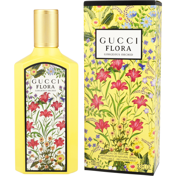 Gucci Flora Gorgeous Orchid by Gucci, Eau De Parfum Refillable Spray 3.4 oz, image 1 of 2