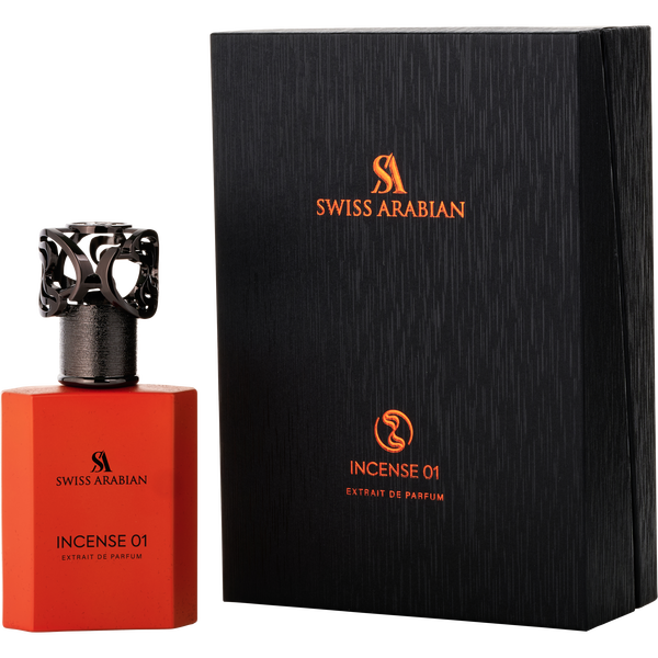 Swiss Arabian Incense 01 by Swiss Arabian, Extrait De Parfum Spray 1.6 oz
