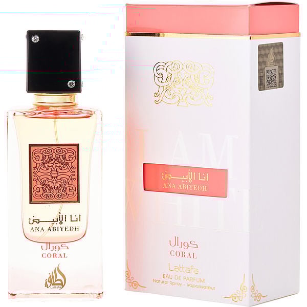 Lattafa Ana Abiyedh Coral Eau De Parfum for Unisex by Lattafa