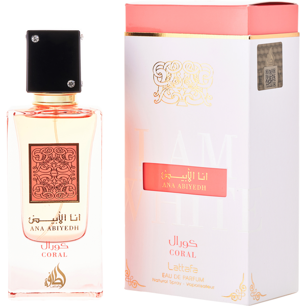 Lattafa Ana Abiyedh Coral by Lattafa, Eau De Parfum Spray 2 oz, image 1 of 2