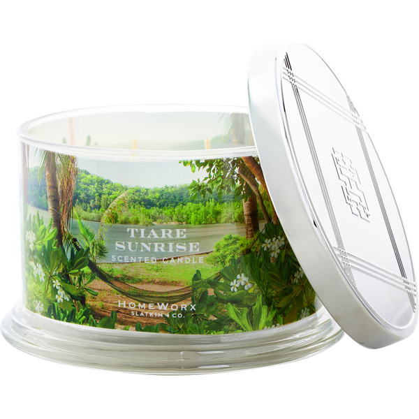 Homeworx Tiare Sunrise by Slatkin + Co., Scented Candle 18 oz