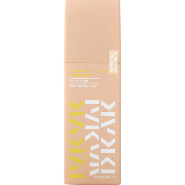 Iykyk By Makari by Makari De Suisse, Ceramide Collagen + Peptides Body Toning Cream 400ml/15oz