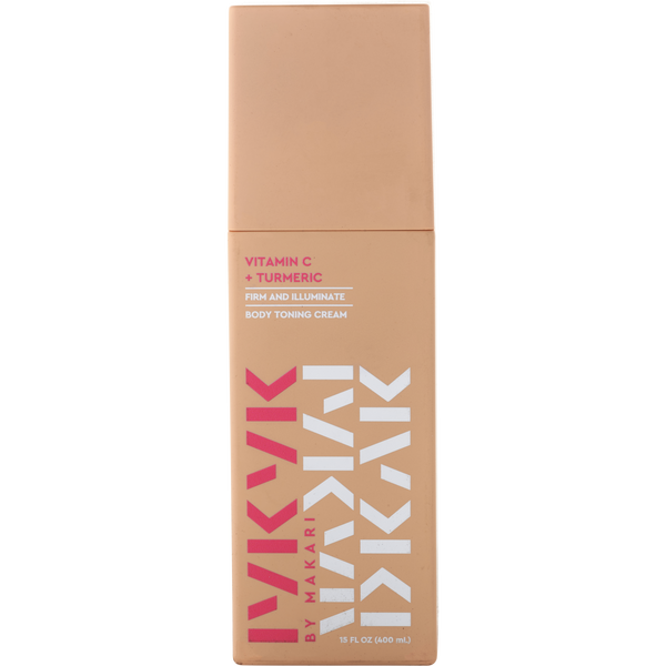 Iykyk By Makari by Makari De Suisse, Vitamin C + Turmeric Body Toning Cream 400ml/15oz
