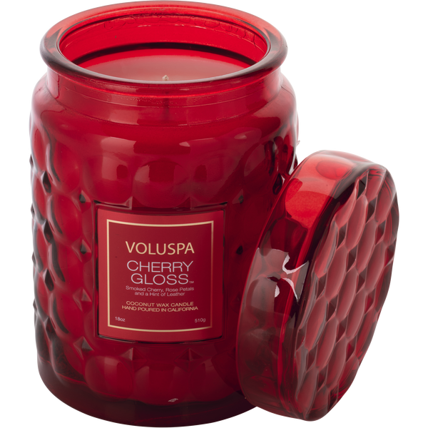 Voluspa Cherry Gloss by Voluspa, Large Jar Candle 18 oz