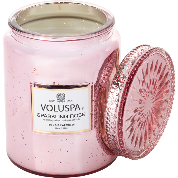 Voluspa Sparkling Rose by Voluspa, Large Jar Candle 18 oz
