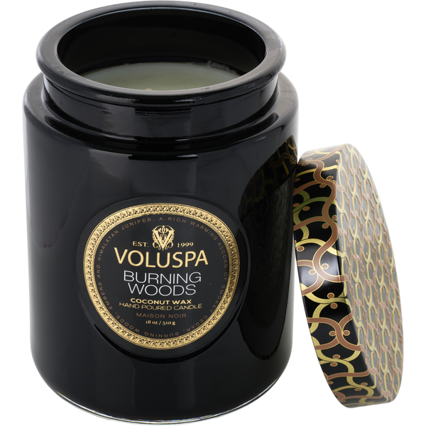 Voluspa Burning Woods by Voluspa, Large Jar Candle 18 oz