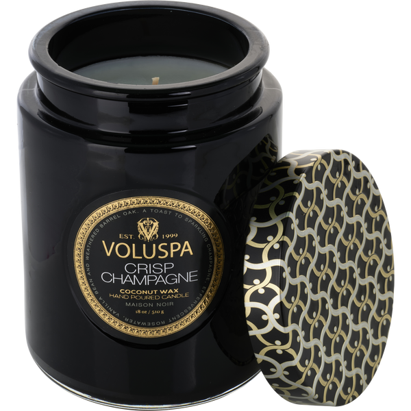 Voluspa Crisp Champagne by Voluspa, Large Jar Candle 18 oz