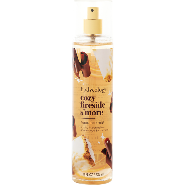 Bodycology Cozy Fireside S'More by Bodycology, Fragrance Mist 8 oz
