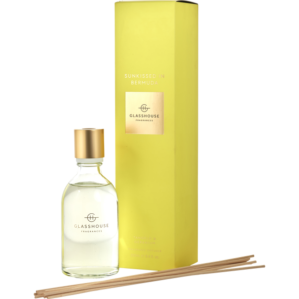 Glasshouse Sunkissed In Bermuda by Glasshouse, Fragrance Diffuser 8.4 oz