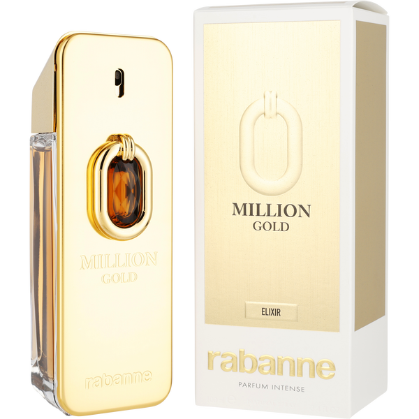 Paco Rabanne Million Gold Elixir by Paco Rabanne, Parfum Intense Spray 3.4 oz, image 1 of 2