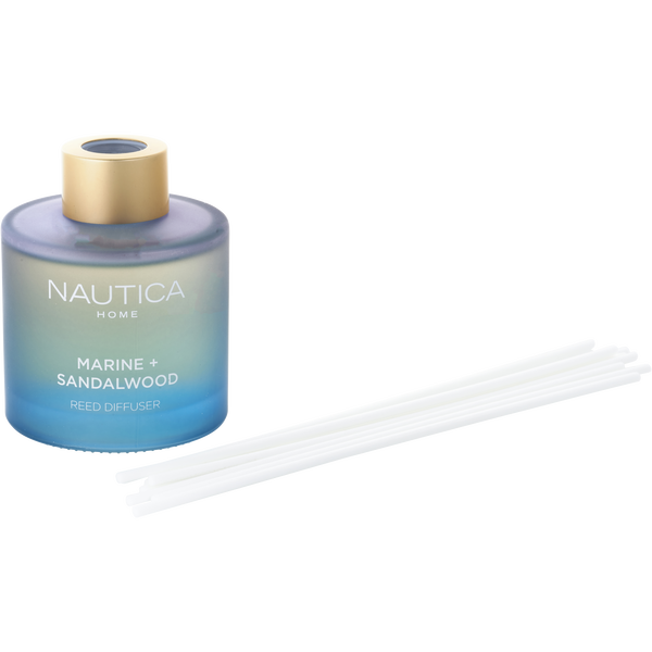 Nautica Marine + Sandalwood by Nautica, Reed Diffuser 4 oz