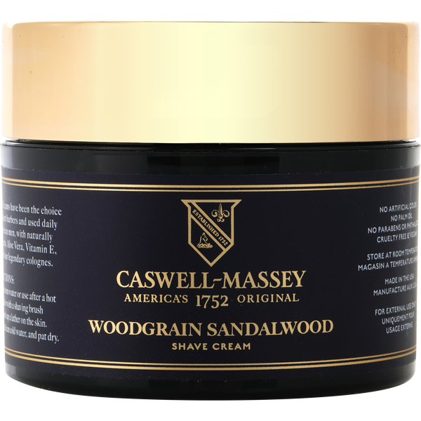 Caswell-Massey Woodgrain Sandalwood by Caswell-Massey, Shave Cream 8 oz