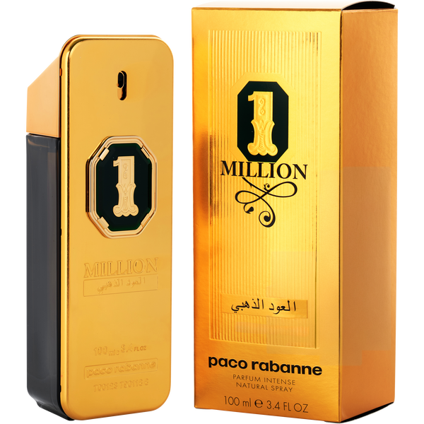 Paco Rabanne 1 Million Golden Oud by Paco Rabanne, Parfum Intense Spray 3.4 oz, image 1 of 2
