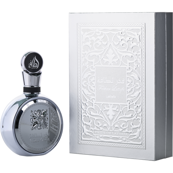 Lattafa Fakhar Platin by Lattafa, Eau De Parfum Spray 3.4 oz, image 1 of 2