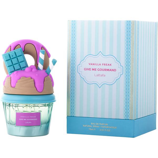 Lattafa Give Me Gourmand Vanilla Freak by Lattafa, Eau De Parfum Spray 2.5 oz, image 1 of 2
