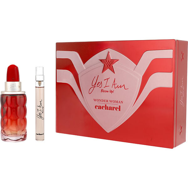 Yes I Am Bloom Up! by Cacharel, Eau De Parfum Spray 1.7 oz & Eau De Parfum Spray 0.34 oz Mini