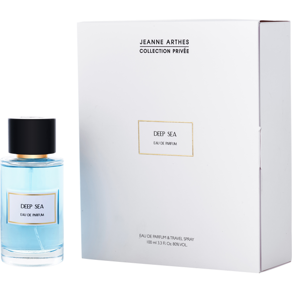 Deep Sea by Jeanne Arthes, Eau De Parfum Spray 3.4 oz (Privee Collection) & Travel Spray (Empty) & Funnel, image 1 of 2