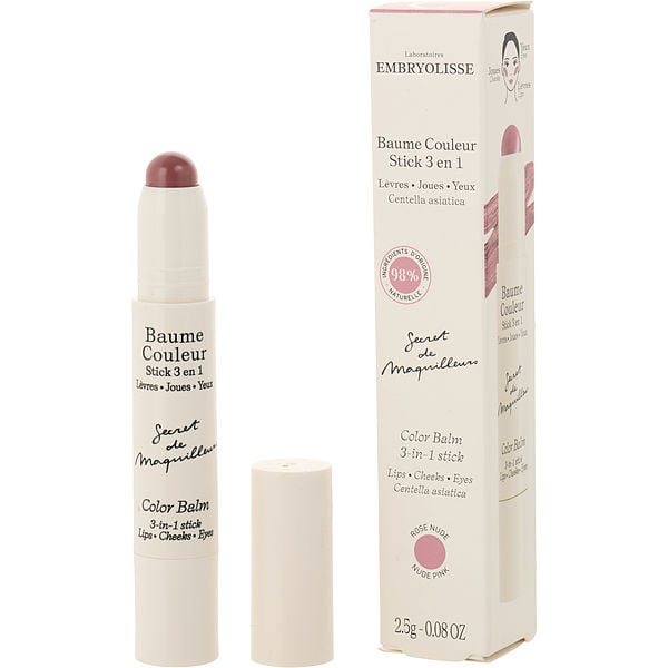 Embryolisse by Embryolisse, 3 In 1 Color Balm (Lips, Cheeks & Eyes) - #Nude Pink 2.5g/0.08oz