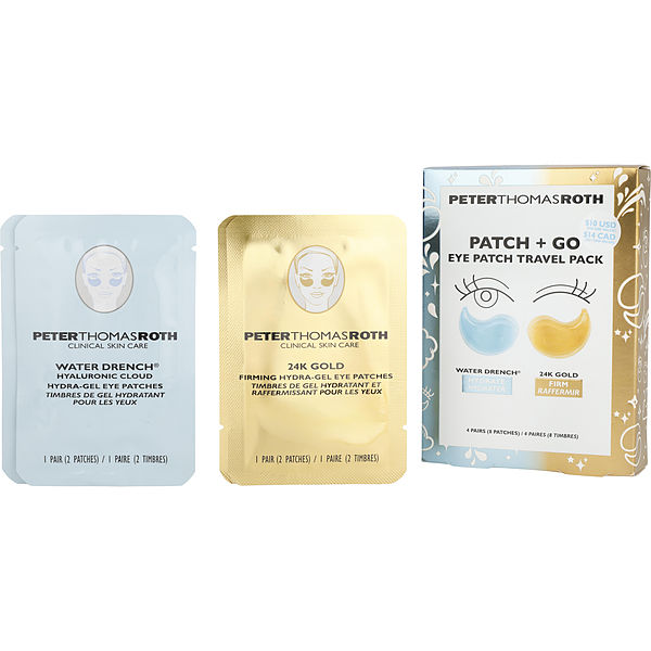 Peter Thomas Roth by Peter Thomas Roth, Patch + Go Eye Patch Travel Pack --4pcs