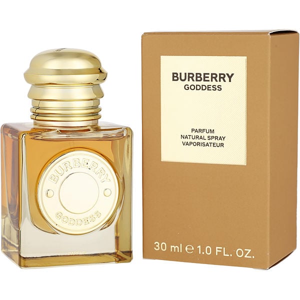 Burberry Goddess Parfum Spray - Creamy Vanilla + Warm Spice + Soft