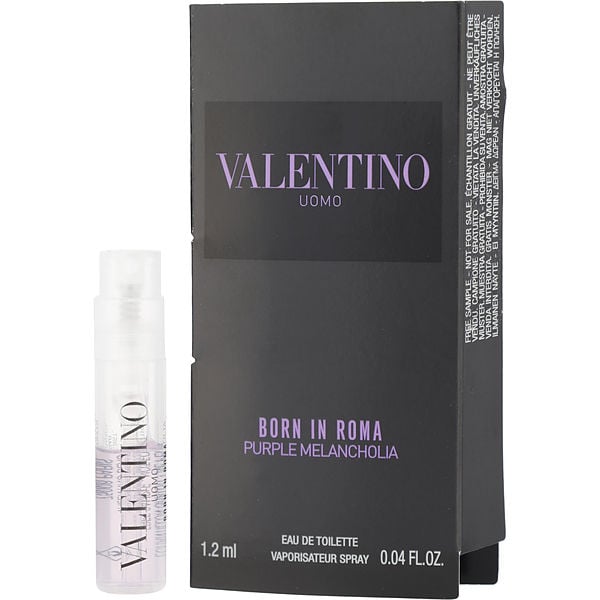 Valentino Uomo Born In Roma Purple Melancholia by Valentino, Eau De Toilette Spray Vial